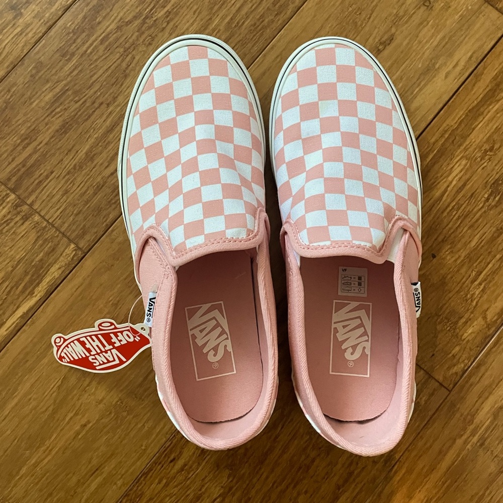 NWT Vans dusty pink